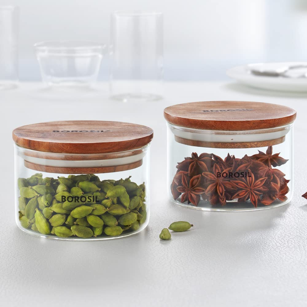 BOROSIL MIXING BOWL WITH LID 1.3L