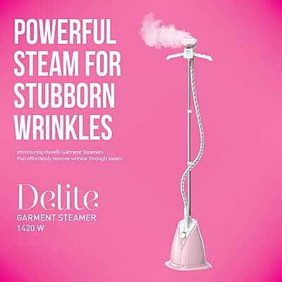 Havells Delite Garment Steamer 1420 Watts Havells Delite Garment Steamer 1420 Watts