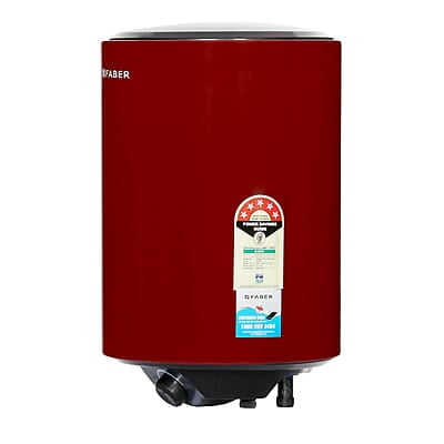 Faber Jazz 15L Vertical Storage Water Heater Titanium Glassline Coated Tank 2000W Faber Jazz 15L Vertical Storage Water Heater Titanium Glassline Coated Tank 2000W
