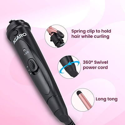 AGARO HS1707 6-in-1 Multi Hair Styler, Curling Wand Set, Instant Heat Up, 6 Interchangeable Barrels AGARO HS1707 6-in-1 Multi Hair Styler, Curling Wand Set, Instant Heat Up, 6 Interchangeable Barrels