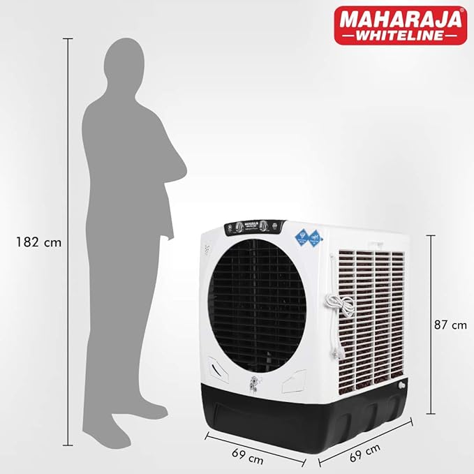 Maharaja White line Super Grand 70 Plus Honeycomb Desert Air Cooler with Anti-Bacterial Water Tank Maharaja White line Super Grand 70 Plus Honeycomb Desert Air Cooler with Anti-Bacterial Water Tank