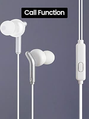 Zebronics Zeb-Bro in Ear Wired Earphones with Mic, 3.5mm Audio Jack, 10mm Drivers, Phone/Tablet Compatible Zebronics Zeb-Bro in Ear Wired Earphones with Mic, 3.5mm Audio Jack, 10mm Drivers, Phone/Tablet Compatible