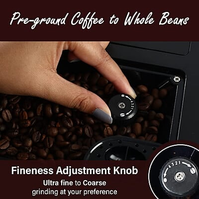 Wonderchef Regalia Fully Automatic Coffee Machine with Large 7 Inches Display Wonderchef Regalia Fully Automatic Coffee Machine with Large 7 Inches Display