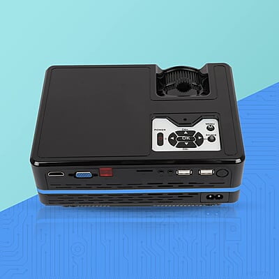 ZEBRONICS ZEB-LP2000M Full HD Home Theatre Projector with Miracast, DLNA/Airplay Support, Built in Speaker, HDMI/VGA, 1080p Support and Remote Control ZEBRONICS ZEB-LP2000M Full HD Home Theatre Projector with Miracast, DLNA/Airplay Support, Built in Speaker, HDMI/VGA, 1080p Support and Remote Control
