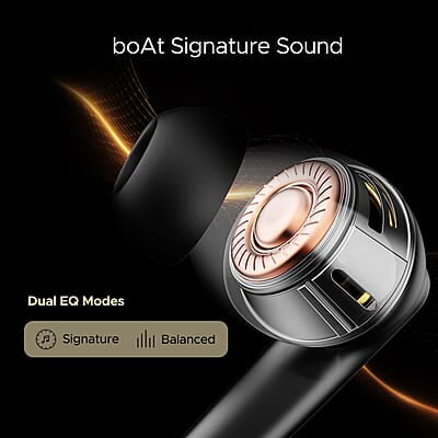 boAt Airdopes 141 ANC TWS in-Ear Earbuds w/ 32 dB ANC, 42 Hrs Playback, 50ms Low Latency Beast Mode, 4 Mics with ENx, ASAP Charge, IWP Twch with BT v5.3 & IPX5 Ear Buds TWS boAt Airdopes 141 ANC TWS in-Ear Earbuds w/ 32 dB ANC, 42 Hrs Playback, 50ms Low Latency Beast Mode, 4 Mics with ENx, ASAP Charge, IWP Twch with BT v5.3 & IPX5 Ear Buds TWS