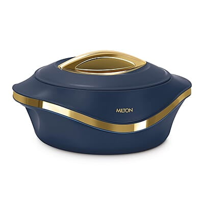 MILTON Pearl 2000 Inner Stainless Steel Casserole, 1.96 Litre, Blue