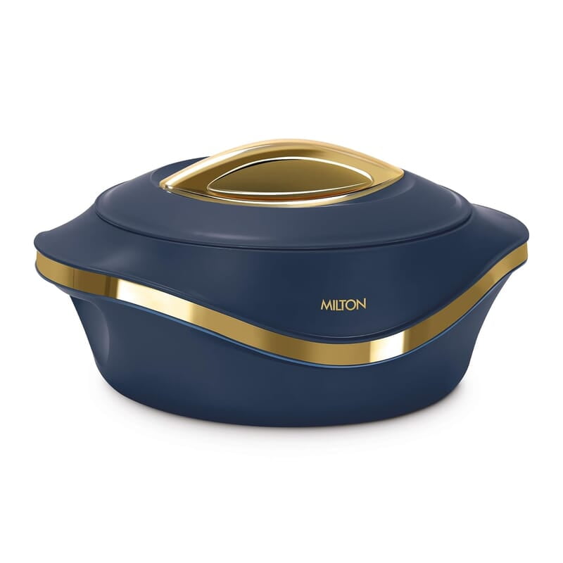MILTON Pearl 2000 Inner Stainless Steel Casserole, 1.96 Litre, Blue MILTON Pearl 2000 Inner Stainless Steel Casserole, 1.96 Litre, Blue