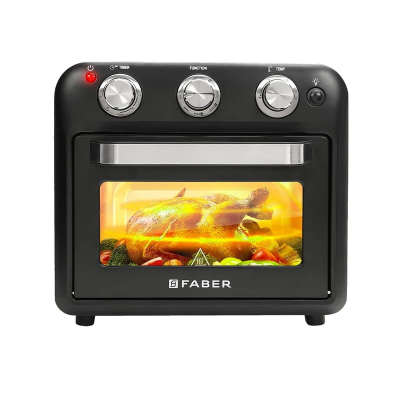 Faber 20 liter 1500 Watts Air Fryer Oven Fry, Bake, Roast, Toast, Defrost, Grill, Reheat & Broil Faber 20 liter 1500 Watts Air Fryer Oven Fry, Bake, Roast, Toast, Defrost, Grill, Reheat & Broil