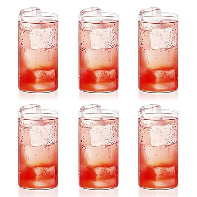 Borosil Vision Glass 350 ml Set of 6 pcs Transparent Drinking Glass |Borosilicate Glass Tumblers for Water, Cold Drinks, Juice | Flame Proof, Microwave & Dishwasher Safe | for Daily use & Gifting Borosil Vision Glass 350 ml Set of 6 pcs Transparent Drinking Glass |Borosilicate Glass Tumblers for Water, Cold Drinks, Juice | Flame Proof, Microwave & Dishwasher Safe | for Daily use & Gifting