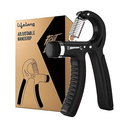 Lifelong Adjustable Hand Grip Strengthener, Hand Gripper for Men & Women for Gym Workout
