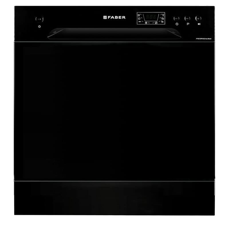 Faber table top 8 Place Setting Dishwasher (FFSD 6PR 8S Ace Black) Faber table top 8 Place Setting Dishwasher (FFSD 6PR 8S Ace Black)