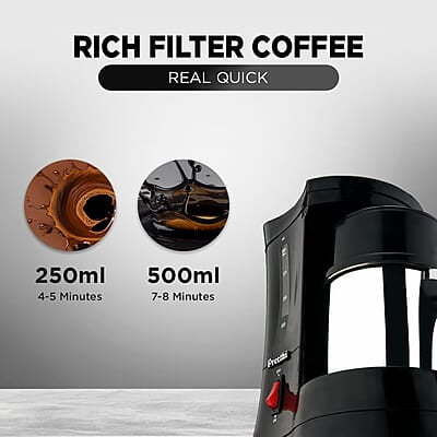 Preethi Cafe Zest CM210 Drip Coffee Maker Preethi Cafe Zest CM210 Drip Coffee Maker