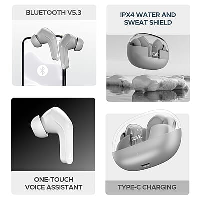 boAt Airdopes 311 Pro w/Up to 50 HRS Playtime, ASAP Charge(10min=150 Mins), Dual Mics w/ENx Tech, Transparent ID, 50 ms Low-Latency Beast Mode, IPX4 Truly Wireless in Ear Earbuds boAt Airdopes 311 Pro w/Up to 50 HRS Playtime, ASAP Charge(10min=150 Mins), Dual Mics w/ENx Tech, Transparent ID, 50 ms Low-Latency Beast Mode, IPX4 Truly Wireless in Ear Earbuds