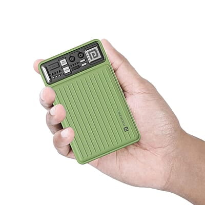 Portronics Luxcell Mini 10K Advanced 10000 mAh Smallest Power Bank with 22.5W Max Output