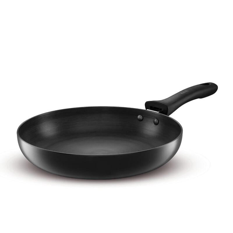 KENT Hard Anodised Frying Pan 24 Cm 1.8L 3.25Mm Thick Base KENT Hard Anodised Frying Pan 24 Cm 1.8L 3.25Mm Thick Base