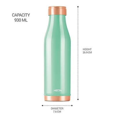 MILTON Copper Charge Water Bottle, 930 ml