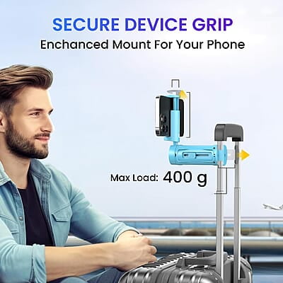 Portronics Mobot Clip Mobile Holder with 360° Adjustable Angles, Light Weight, Pocket Friendly, Mobile Stand for Table Portronics Mobot Clip Mobile Holder with 360° Adjustable Angles, Light Weight, Pocket Friendly, Mobile Stand for Table