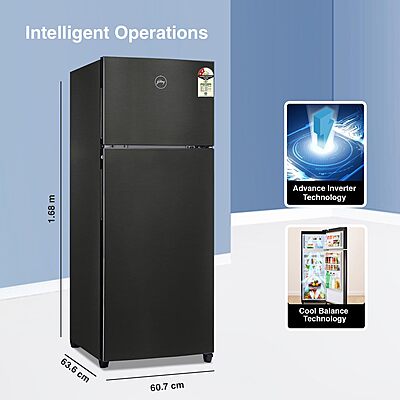 Godrej Edge 294 L 2 Star With 95%+ Food Surface Disinfection with Nano Shield TechnologyInverter Frost Free Double Door Refrigerator