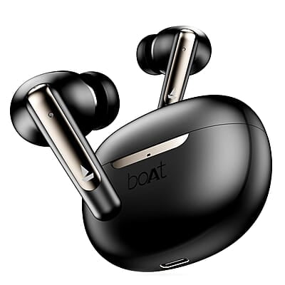 boAt Airdopes 141 ANC TWS in-Ear Earbuds w/ 32 dB ANC, 42 Hrs Playback, 50ms Low Latency Beast Mode, 4 Mics with ENx, ASAP Charge, IWP Twch with BT v5.3 & IPX5 Ear Buds TWS boAt Airdopes 141 ANC TWS in-Ear Earbuds w/ 32 dB ANC, 42 Hrs Playback, 50ms Low Latency Beast Mode, 4 Mics with ENx, ASAP Charge, IWP Twch with BT v5.3 & IPX5 Ear Buds TWS