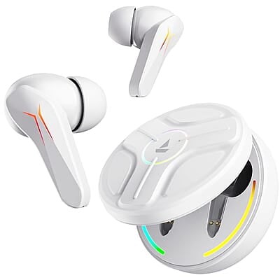 boAt Immortal 141 TWS Gaming Earbuds with Enx Tech,Up to 40 Hrs Playtime,Signature Sound,Beast Mode,Ipx4 Resistance,Iwp Tech,RBG Lights,&USB Type-C Port