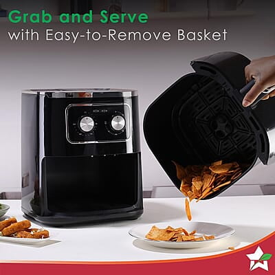 Wonderchef Platinum Air Fryer Manual Rapid Air Technology 5 Liters