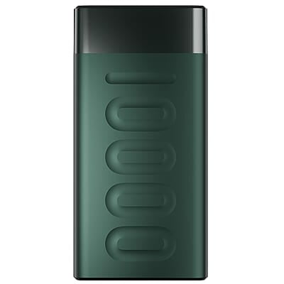 Ambrane 10000mAh Slim Power Bank, 20W Fast Charging, Dual Output, Type C PD (Input & Output), Quick Charge