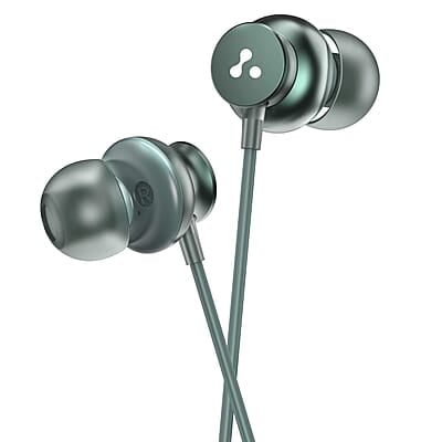 Ambrane Stringz 38 Wired Earphones with Mic, Powerful HD Sound with High Bass, Tangle Free Cable, Comfort in-Ear Fit, 3.5mm Ambrane Stringz 38 Wired Earphones with Mic, Powerful HD Sound with High Bass, Tangle Free Cable, Comfort in-Ear Fit, 3.5mm