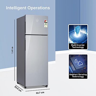 Godrej 223 L 3 Star Convertible Freezer 6-In-1, Nano Shield Technology Godrej 223 L 3 Star Convertible Freezer 6-In-1, Nano Shield Technology