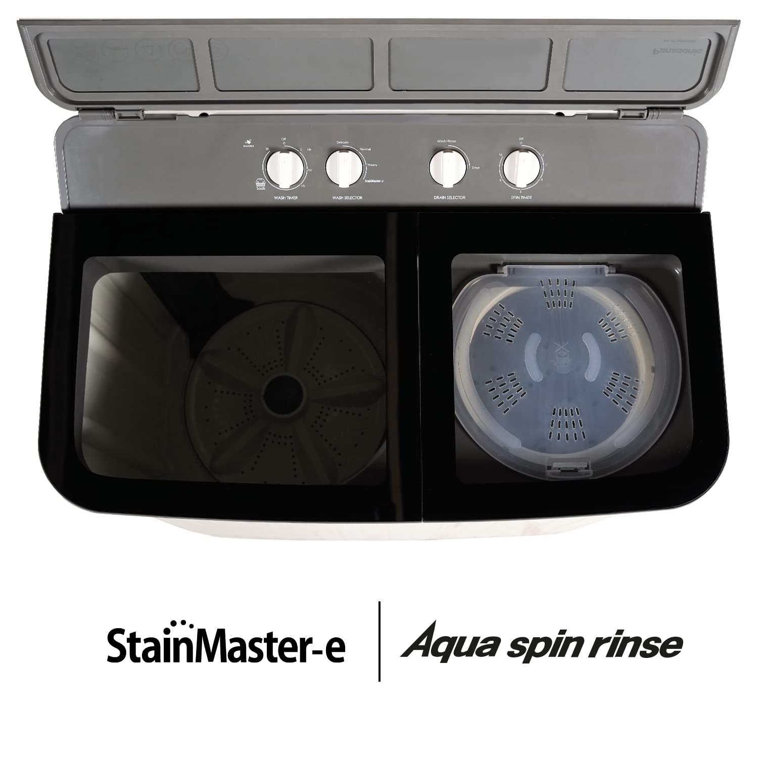 Panasonic 10 kg 5 Star Semi-Automatic Glass Lid Top Loading Washing Machine with Powerful Motor Panasonic 10 kg 5 Star Semi-Automatic Glass Lid Top Loading Washing Machine with Powerful Motor