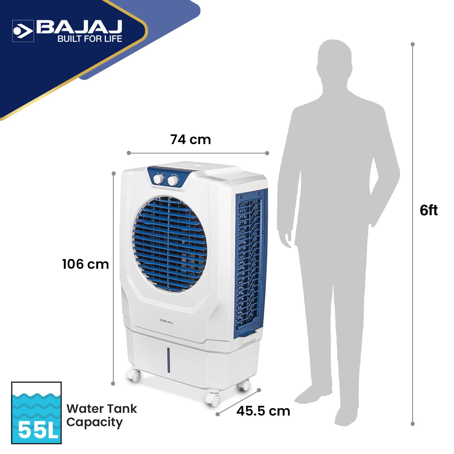 Bajaj IVORA LED Panel 15W CDL Square Bajaj IVORA LED Panel 15W CDL Square