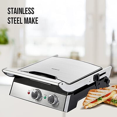 Havells Toastino 4 Slice Grill & Bbq Timer With Dual Function-Sandwich Maker & Griller 2000 Watts Havells Toastino 4 Slice Grill & Bbq Timer With Dual Function-Sandwich Maker & Griller 2000 Watts