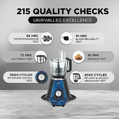 Preethi Zodiac 2.0 Mixer Grinder for Kitchen, 4 Jars 1000 Watt Mixie Preethi Zodiac 2.0 Mixer Grinder for Kitchen, 4 Jars 1000 Watt Mixie