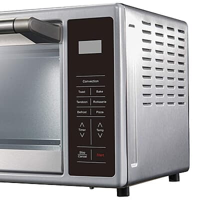 Wonderchef Prato Digital Oven Toaster Griller 30 Litres with 6 Pre-set Cooking Menus