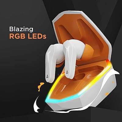 boAt Immortal 121 in Ear TWS Earbuds with Beast Mode(40ms Low Latency) for Gaming, 40H Playtime, Blazing LEDs, Quad Mics ENx Signature Sound, ASAP Charge(10 Mins= 180 Mins) boAt Immortal 121 in Ear TWS Earbuds with Beast Mode(40ms Low Latency) for Gaming, 40H Playtime, Blazing LEDs, Quad Mics ENx Signature Sound, ASAP Charge(10 Mins= 180 Mins)