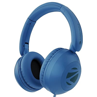Zebronics BOOM Wired Headphone, Over Ear, in-Line MIC, Foldable, 1.5 meter Cable, for 3.5mm (Mobile | Tablet | Laptop | MAC), Soft Cushion, 40mm Drivers Zebronics BOOM Wired Headphone, Over Ear, in-Line MIC, Foldable, 1.5 meter Cable, for 3.5mm (Mobile | Tablet | Laptop | MAC), Soft Cushion, 40mm Drivers