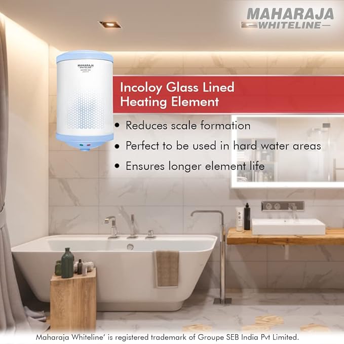 Maharaja Whiteline Warmist Neo Plus Water Heater/Geyser, 25 Liters Maharaja Whiteline Warmist Neo Plus Water Heater/Geyser, 25 Liters