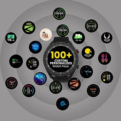 ZEBRONICS ZEB-FIT4220CH Smart Fitness Watch with Call Function via Built-in Speaker and Mic, SpO2, BP & Heart Rate Monitor, IP67 Water Resistant, 7 Sports Mode ZEBRONICS ZEB-FIT4220CH Smart Fitness Watch with Call Function via Built-in Speaker and Mic, SpO2, BP & Heart Rate Monitor, IP67 Water Resistant, 7 Sports Mode