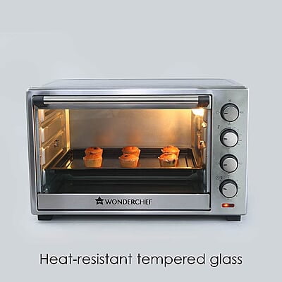 Wonderchef Oven Toaster Griller- 60 litres 6-Stage Heat Selection Bake, Grill, Roast Wonderchef Oven Toaster Griller- 60 litres 6-Stage Heat Selection Bake, Grill, Roast