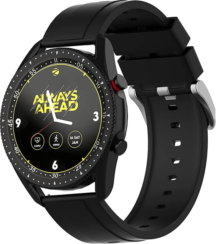 ZEBRONICS ZEB-FIT4220CH Smart Fitness Watch with Call Function via Built-in Speaker and Mic, SpO2, BP & Heart Rate Monitor, IP67 Water Resistant, 7 Sports Mode ZEBRONICS ZEB-FIT4220CH Smart Fitness Watch with Call Function via Built-in Speaker and Mic, SpO2, BP & Heart Rate Monitor, IP67 Water Resistant, 7 Sports Mode