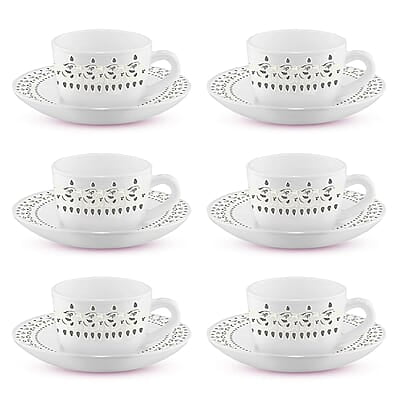 BOROSIL 18CL MUG SET- 6PC 180 ML