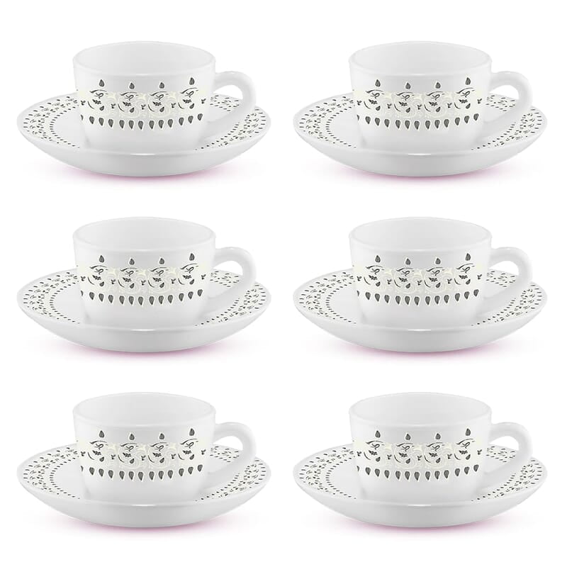 BOROSIL 18CL MUG SET- 6PC 180 ML BOROSIL 18CL MUG SET- 6PC 180 ML