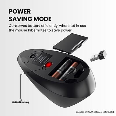 Portronics Toad Ergo Vertical Advanced Wireless Ergonomic Mouse 2.4Ghz, 6D Button, Wrist Support, Adjustable DPI Upto 1200, Supports Hand Posture Portronics Toad Ergo Vertical Advanced Wireless Ergonomic Mouse 2.4Ghz, 6D Button, Wrist Support, Adjustable DPI Upto 1200, Supports Hand Posture