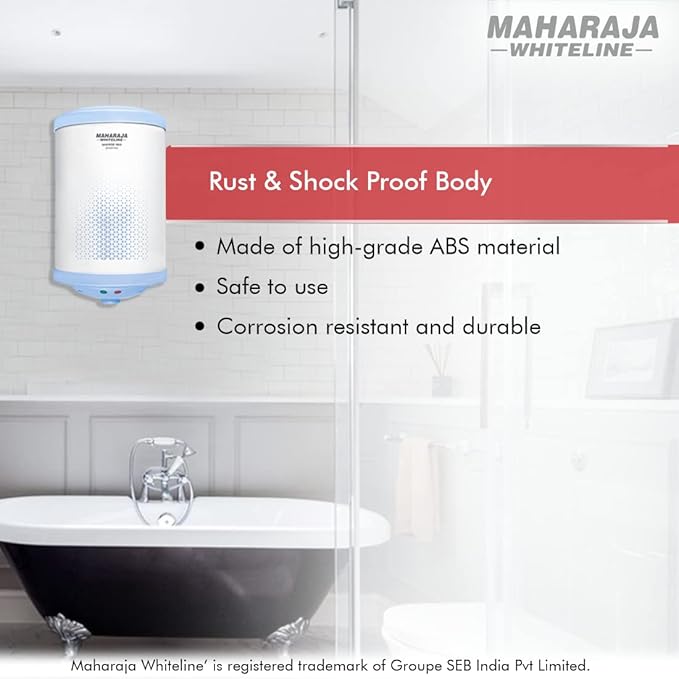 Maharaja Whiteline Warmist Neo Plus Water Heater/Geyser, 10 Liters Maharaja Whiteline Warmist Neo Plus Water Heater/Geyser, 10 Liters