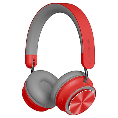 ZEBRONICS Zeb-Bang PRO Bluetooth v5.0 On Ear Headphone, 30H Backup, Foldable Design, Call Function, Voice Assistant Feature, Built-in Rechargeable Battery, Type C Charging, 40mm Driver and AUX.