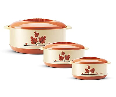 MILTON Orchid Jr. Casserole Gift Set of 3 MILTON Orchid Jr. Casserole Gift Set of 3