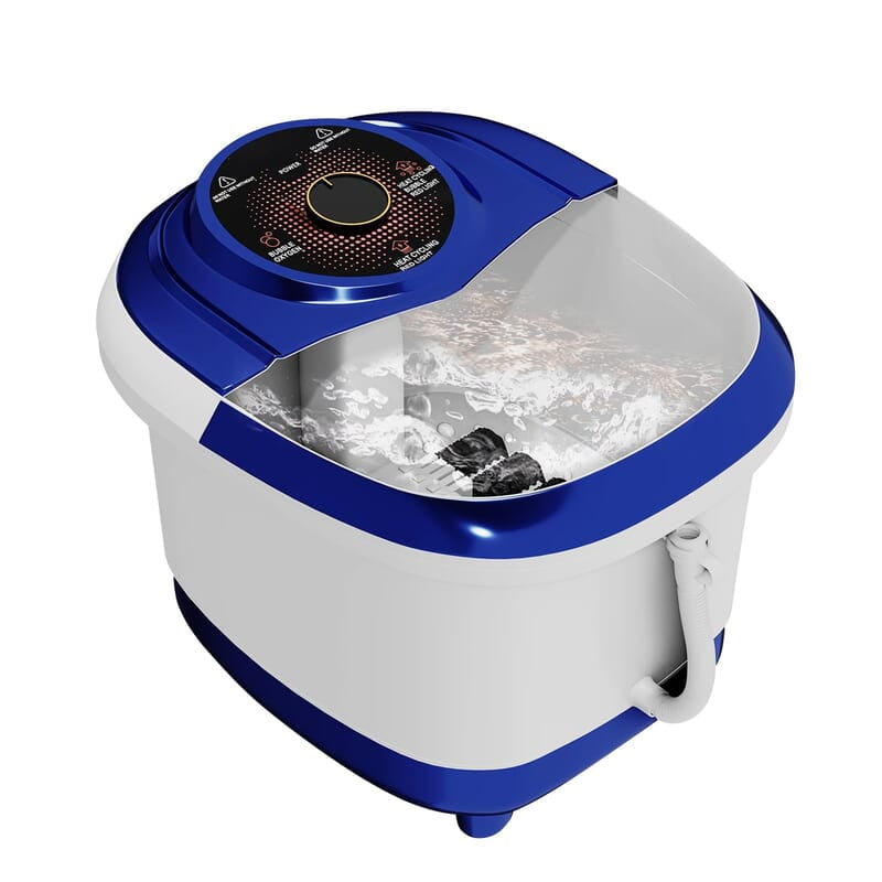 Lifelong Foot Spa Machine: Pedicure, Foot Spa, Massager - Relaxing Heat & Bubbles for Ultimate Foot Massage at Home – 12 Massage Rollers Lifelong Foot Spa Machine: Pedicure, Foot Spa, Massager - Relaxing Heat & Bubbles for Ultimate Foot Massage at Home – 12 Massage Rollers