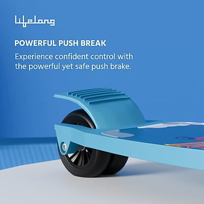 Lifelong Scooter for Kids 3+ Years - Foldable Kids Scooter with LED Wheels & Adjustable Height - Kick Scooter Capacity 50kg Lifelong Scooter for Kids 3+ Years - Foldable Kids Scooter with LED Wheels & Adjustable Height - Kick Scooter Capacity 50kg