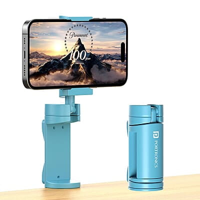 Portronics Mobot Clip Mobile Holder with 360° Adjustable Angles, Light Weight, Pocket Friendly, Mobile Stand for Table Portronics Mobot Clip Mobile Holder with 360° Adjustable Angles, Light Weight, Pocket Friendly, Mobile Stand for Table