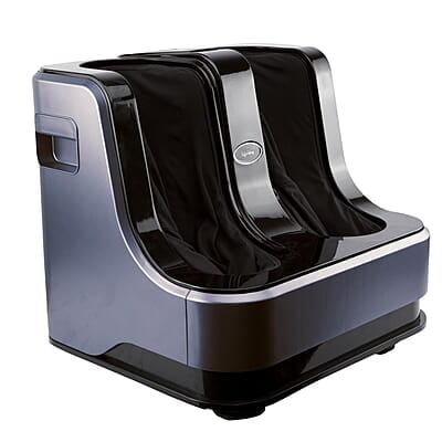 Lifelong Calf, Foot and Leg Massager Machine for Home 4 Vibration Motors mprove Blood Circulation, 80W