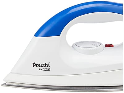 Preethi Plastic Express 1000-Watt Dry Steam Iron Preethi Plastic Express 1000-Watt Dry Steam Iron